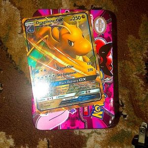 Pokémon TCG Dragonite GX differ form